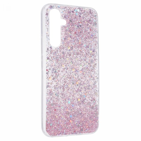 Nordic Covers Samsung Galaxy A34 5G Kuori Sparkle Series Blossom Pink