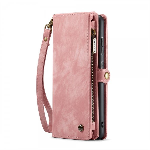 CaseMe Samsung Galaxy A35 -kotelo 008 Series, irrotettava kuori, vaaleanpunainen
