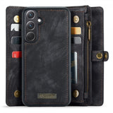 CaseMe Samsung Galaxy A35 -kotelo 008 Series, irrotettava kuori, musta
