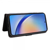 Betopnice Samsung Galaxy A35 -kotelo irrotettavalla kuorella 005 Musta