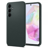 Spigen Samsung Galaxy A35 Suojakuori Liquid Air Abyss Green