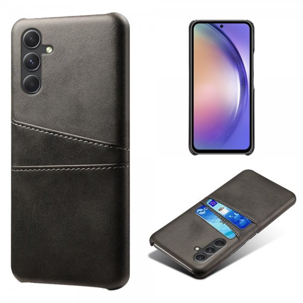 Samsung Galaxy A35 Kuori kahdella korttipaikalla Musta