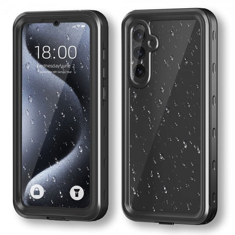 Redpepper Samsung Galaxy A35 -suojakuori vedenkestävä IP68 musta
