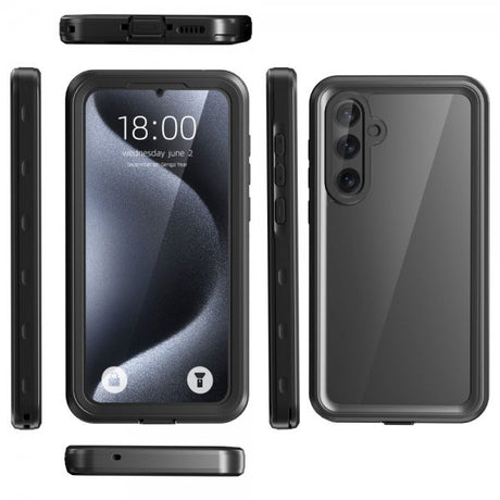 Redpepper Samsung Galaxy A35 -suojakuori vedenkestävä IP68 musta