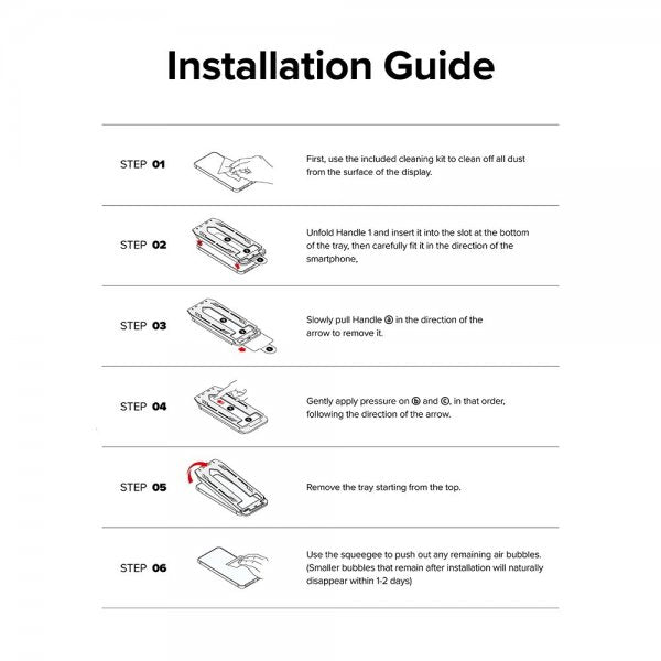 Ringke Samsung Galaxy A35 -näytönsuoja Easy Slide 2-pakkaus