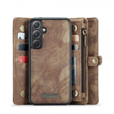 CaseMe Samsung Galaxy A36 -kotelo 008 Series irrotettava kuori ruskea