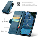 CaseMe Samsung Galaxy A36 Fodral 023 Series Sininen
