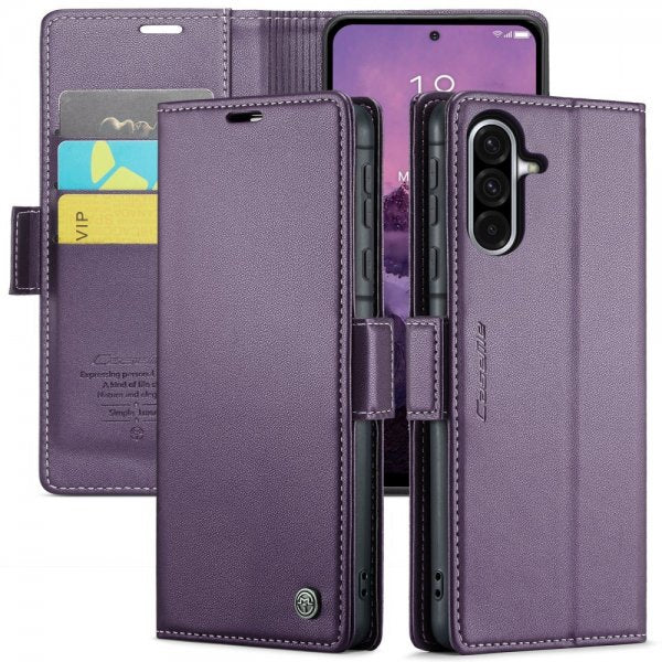 CaseMe Samsung Galaxy A36 suojakotelo 023-sarja violetti