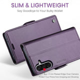 CaseMe Samsung Galaxy A36 suojakotelo 023-sarja violetti