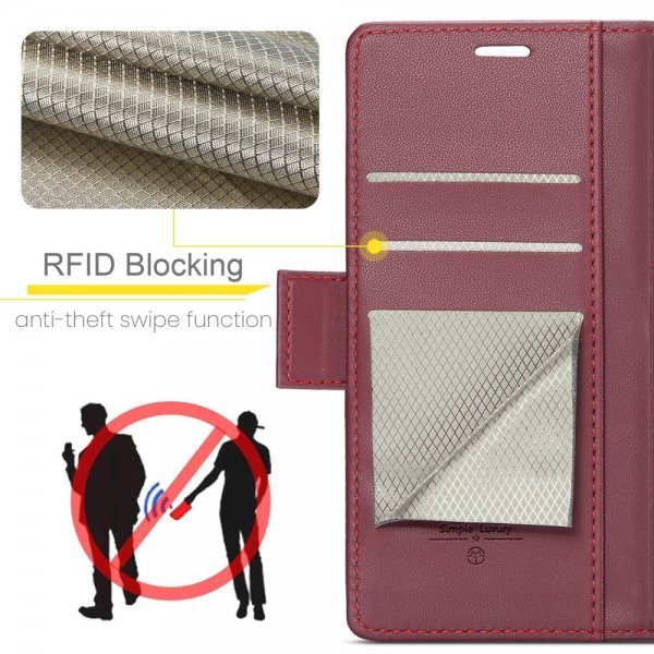 CaseMe Samsung Galaxy A36 suojakotelo 023 Series Punainen