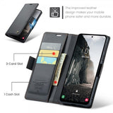CaseMe Samsung Galaxy A36 suojakotelo 023-sarja musta