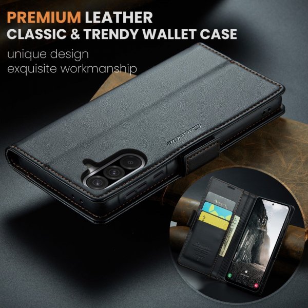 CaseMe Samsung Galaxy A36 suojakotelo 023-sarja musta