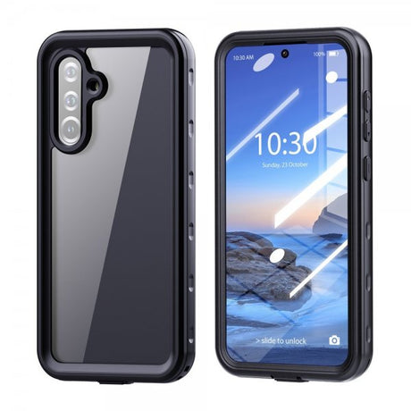 Redpepper Samsung Galaxy A36/Galaxy A37 Vedenkestävä IP68-suojakuori Musta