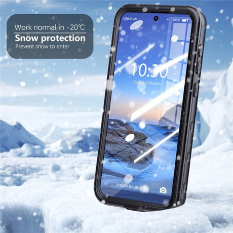 Redpepper Samsung Galaxy A36/Galaxy A37 Vedenkestävä IP68-suojakuori Musta