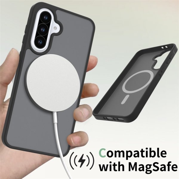 Samsung Galaxy A36/Galaxy A56 Kuori Frosted MagSafe Sininen