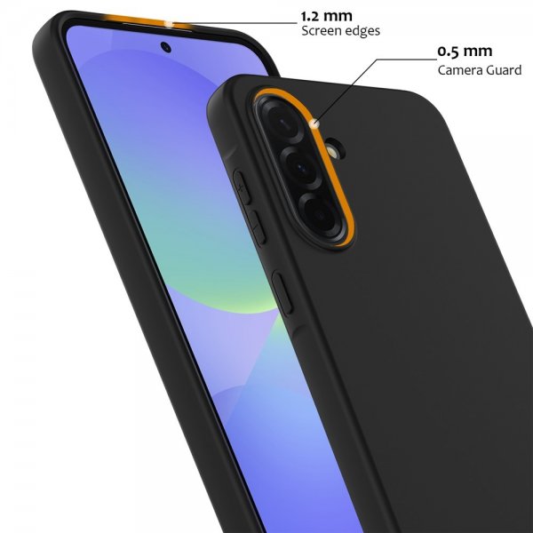 Samsung Galaxy A36/Galaxy A56 Kuori hihnalla Silikoni MagSafe Musta