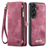 CaseMe Samsung Galaxy A37 -suojakotelo 008 Series Irrotettava kuori, punainen