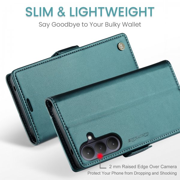 CaseMe Samsung Galaxy A37 -suojakotelo, 023 Series, vihreä