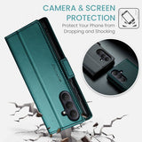 CaseMe Samsung Galaxy A37 -suojakotelo, 023 Series, vihreä