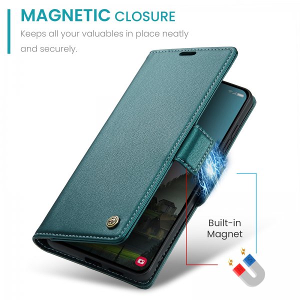 CaseMe Samsung Galaxy A37 -suojakotelo, 023 Series, vihreä