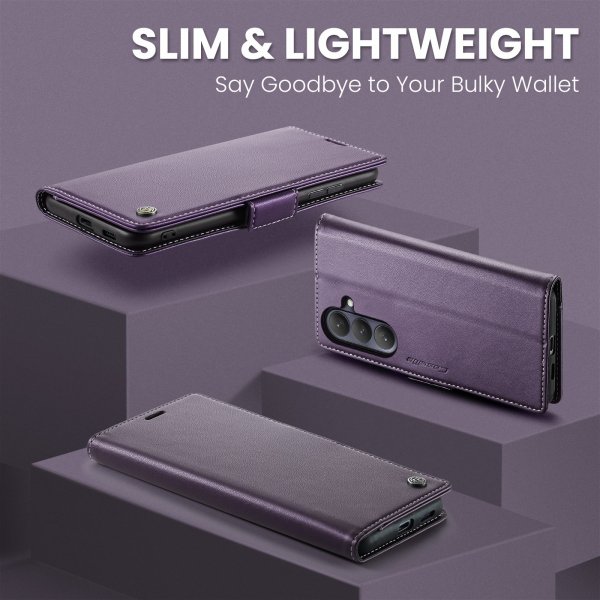CaseMe Samsung Galaxy A37 -suojakotelo, 023 Series, violetti