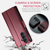 CaseMe Samsung Galaxy A37 -suojakuori 023 Series punainen