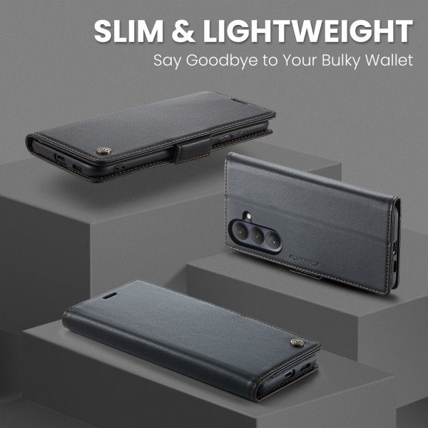 CaseMe Samsung Galaxy A37 -suojakuori 023 Series Musta