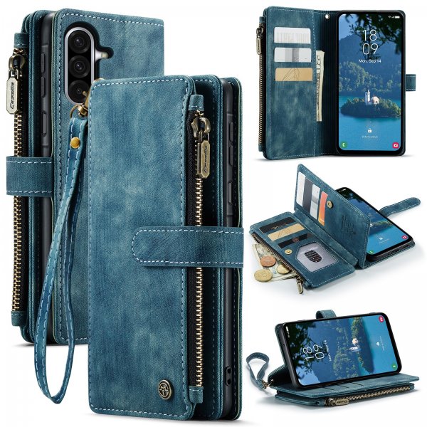 CaseMe Samsung Galaxy A37 -suojakotelo C30 Series - sininen