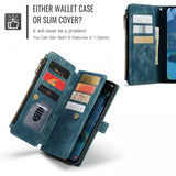 CaseMe Samsung Galaxy A37 -suojakotelo C30 Series - sininen