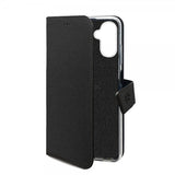 Celly Samsung Galaxy A37 -suojakotelo Wally Wallet Case, musta