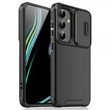 Samsung Galaxy A37 Suojakuori Camera Slide Musta