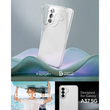 Spigen Samsung Galaxy A37 -kuori, Liquid Crystal, kirkas