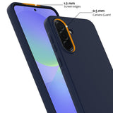 Samsung Galaxy A37 -kuori Strap-silikonilla ja MagSafella, sininen