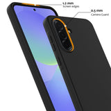 Samsung Galaxy A37 -kuori hihnalla, silikoni, MagSafe, musta