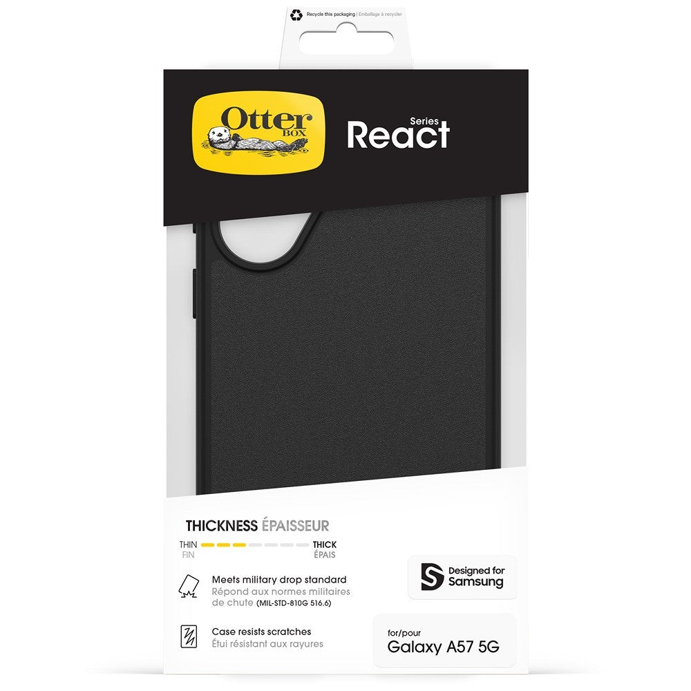 Otterbox Samsung Galaxy A57 Kuori React Musta