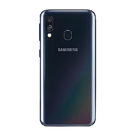 Käytetty Samsung Galaxy A40 64GB Musta – Käytetyn kuntoinen