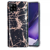 Samsung Galaxy A42 5G Kuori Marmori Musta