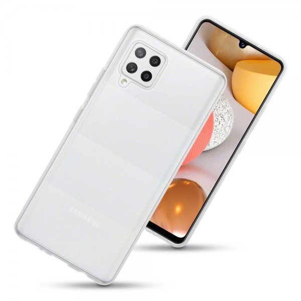 Samsung Galaxy A42 5G Kuori TPU Läpinäkyvä