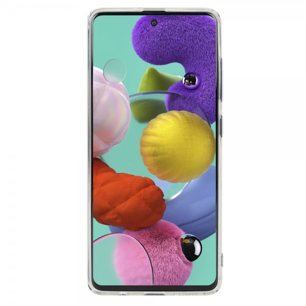 Krusell Samsung Galaxy A51 SoftCover -läpinäkyvä kuori