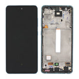 Samsung Galaxy A52 4G/5G LCD-näyttöruutu – Alkuperäinen – Sininen