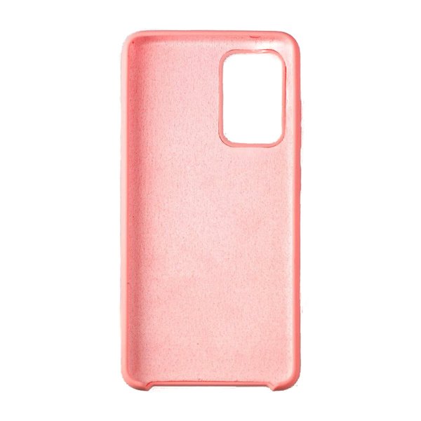 Samsung Galaxy A52/A52s 5G Silikonikuori Vaaleanpunainen