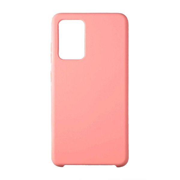 Samsung Galaxy A52/A52s 5G Silikonikuori Vaaleanpunainen