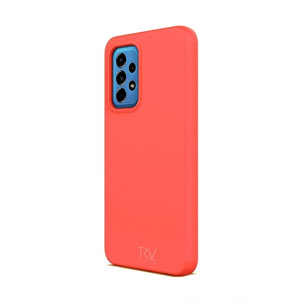 Rvelon Samsung Galaxy A52/A52s 5G -suojakuori, silikonia, vaaleanpunainen