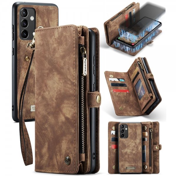CaseMe Samsung Galaxy A54 5G Suojakotelo 008 Series Irrotettava Kuori Ruskea
