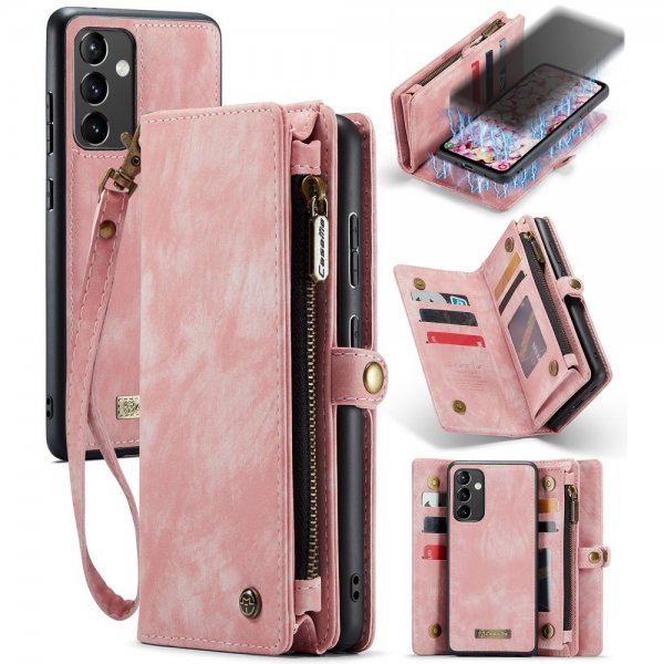 CaseMe Samsung Galaxy A54 5G -kotelo 008 Series, irrotettava kuori, vaaleanpunainen