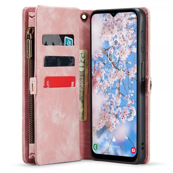 CaseMe Samsung Galaxy A54 5G -kotelo 008 Series, irrotettava kuori, vaaleanpunainen