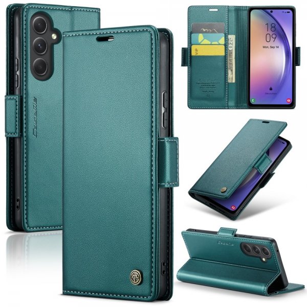 CaseMe Samsung Galaxy A54 5G -suojakotelo 023-sarja Vihreä