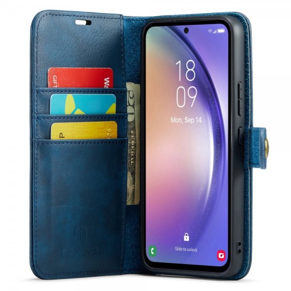 Dg.Ming Samsung Galaxy A54 5G Kotelo irrotettavalla kuorella Sininen
