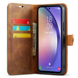Dg.Ming Samsung Galaxy A54 5G Kotelo irrotettavalla kuorella Ruskea