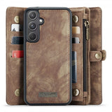 CaseMe Samsung Galaxy A55 -suojakotelo 008 Series Irrotettava kuori, ruskea